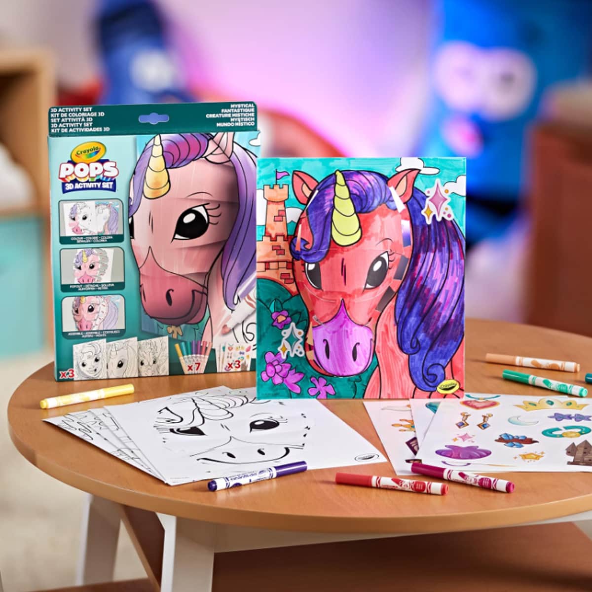 Crayola Mystical Pops Color & Activity Set Unisex, 3-4 Years