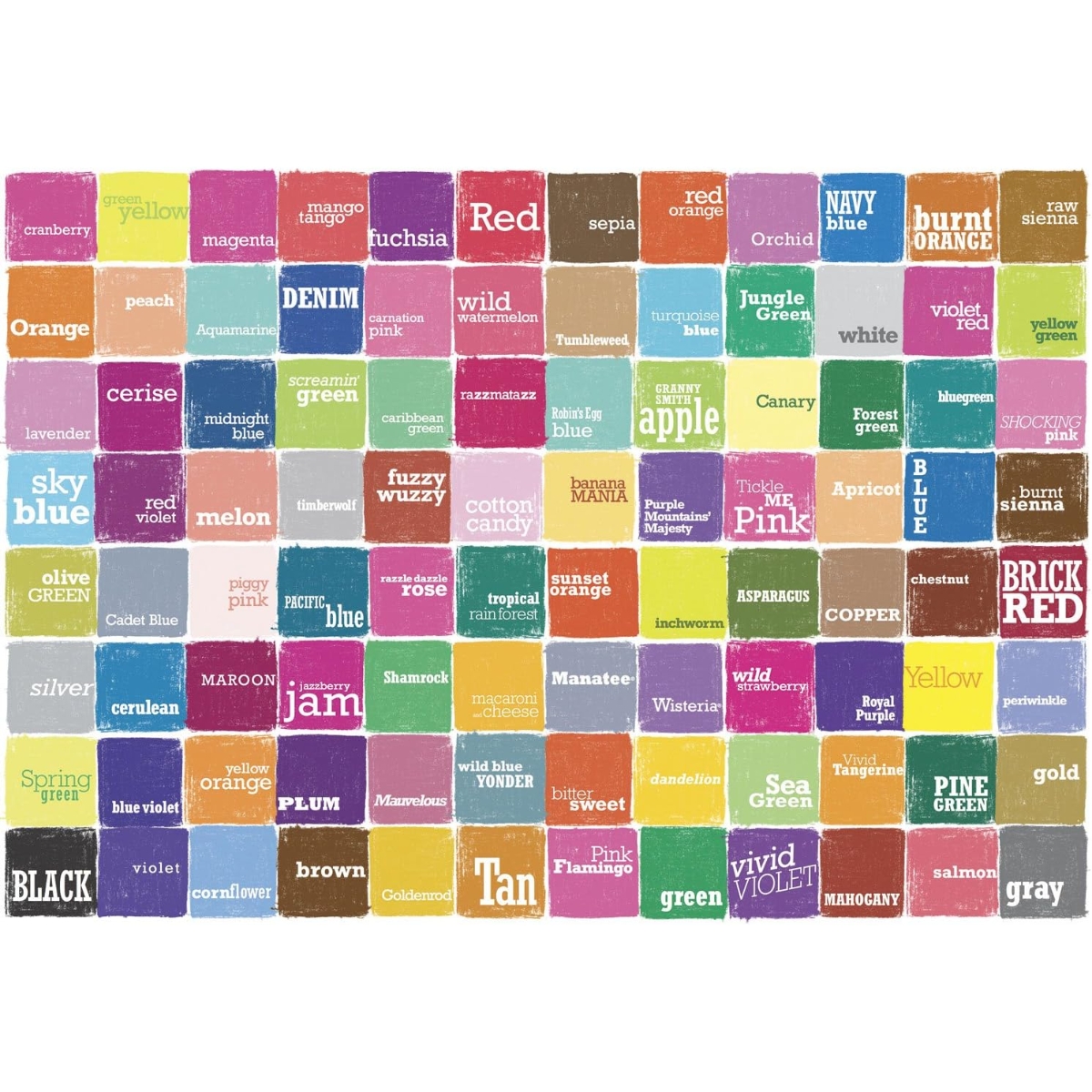 Crayola Non-Peggable Crayon Colors Unisex, 3-4 Years, Pack of 96