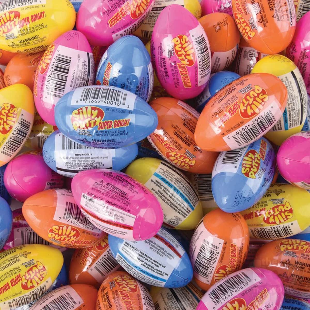 Crayola Nontoxic Assorted Super Bright Silly Putty Unisex, 3-4 Years