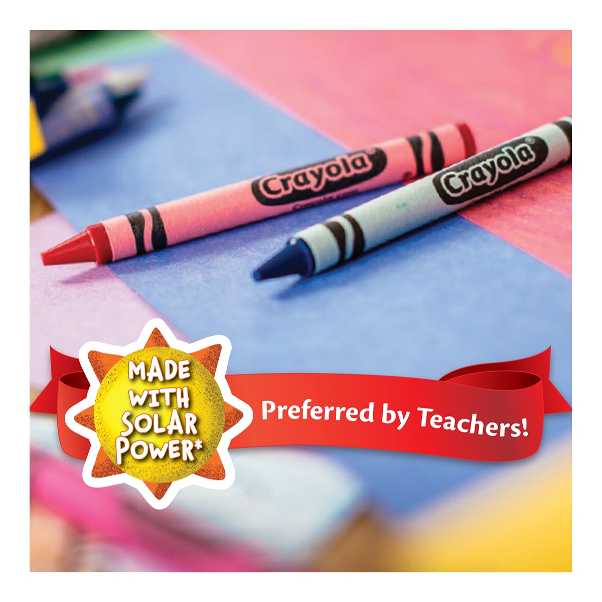 Crayola Non-Toxic Crayons Unisex, 3-4 Years, Pack of 24