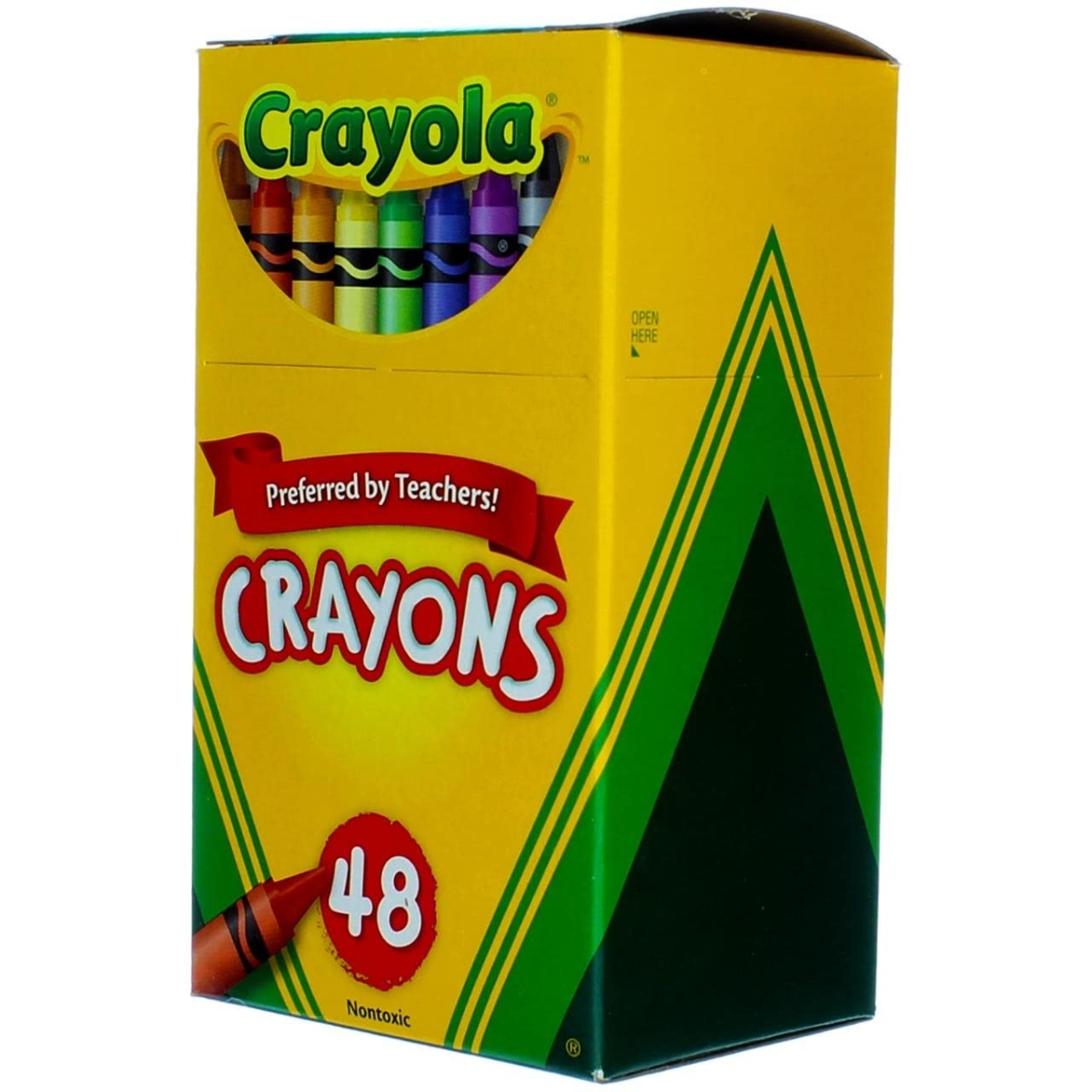 Crayola Non-Toxic Crayons Unisex, 3-4 Years, Pack of 48
