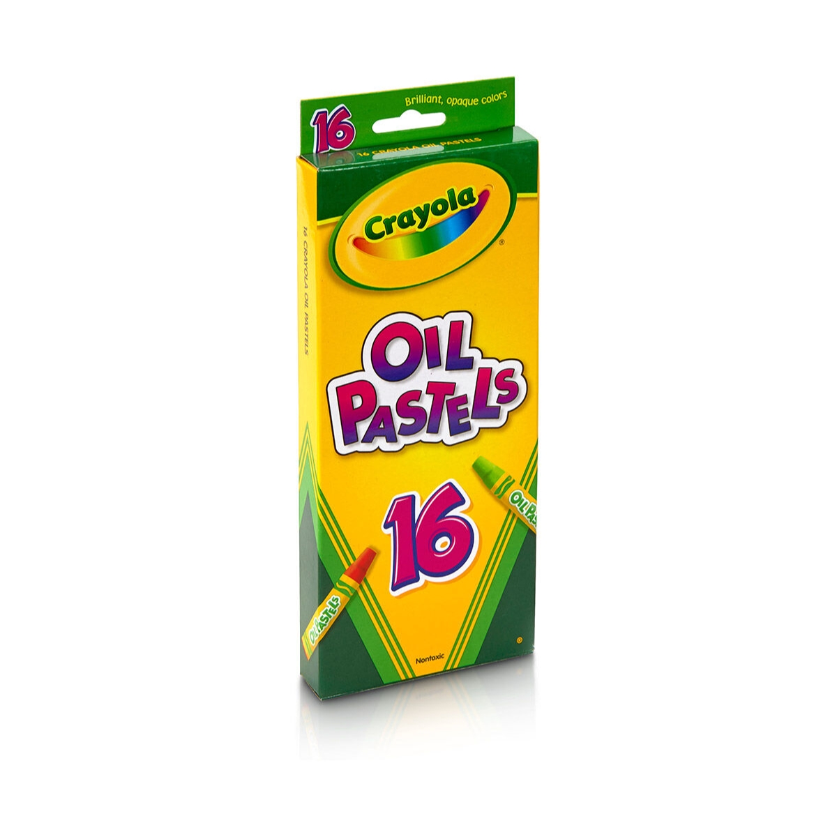 Crayola Non-Toxic Oil Pastels Unisex, 5-7 Years, Pack of 16