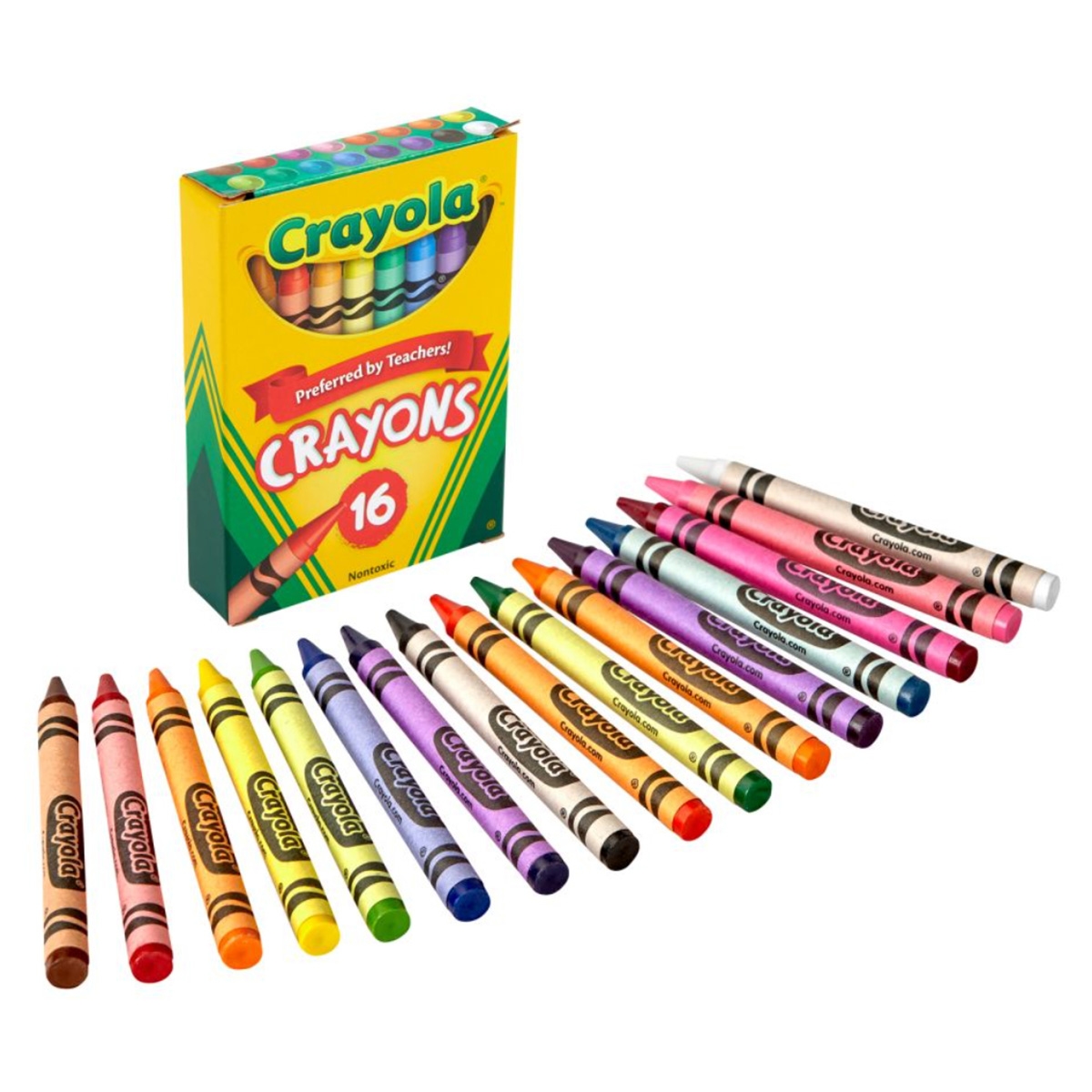 Crayola Non-Toxic Peggable Crayons Unisex, 3-4 Years, Pack of 16