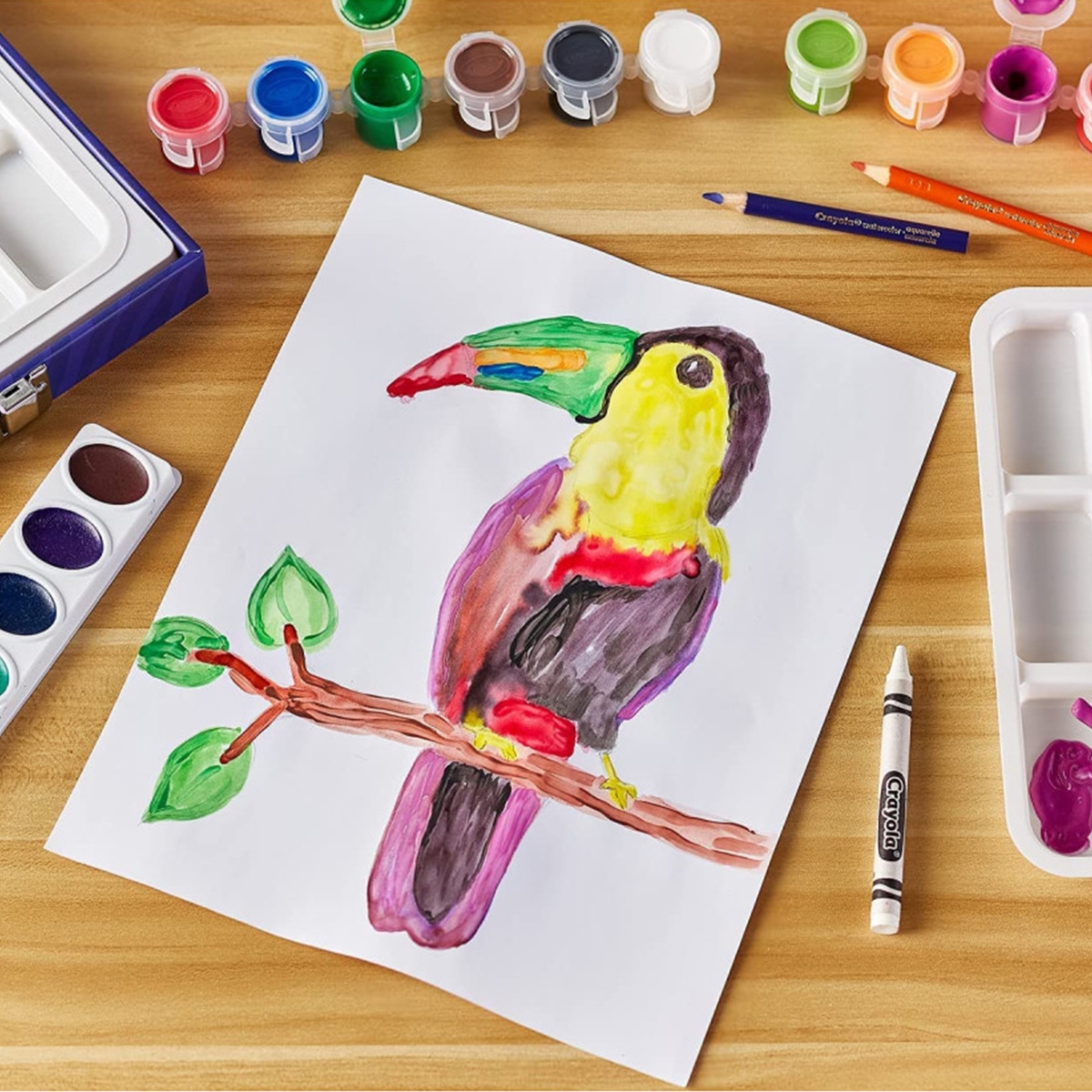 Crayola Paint & Create Easel Case Unisex, 3-4 Years