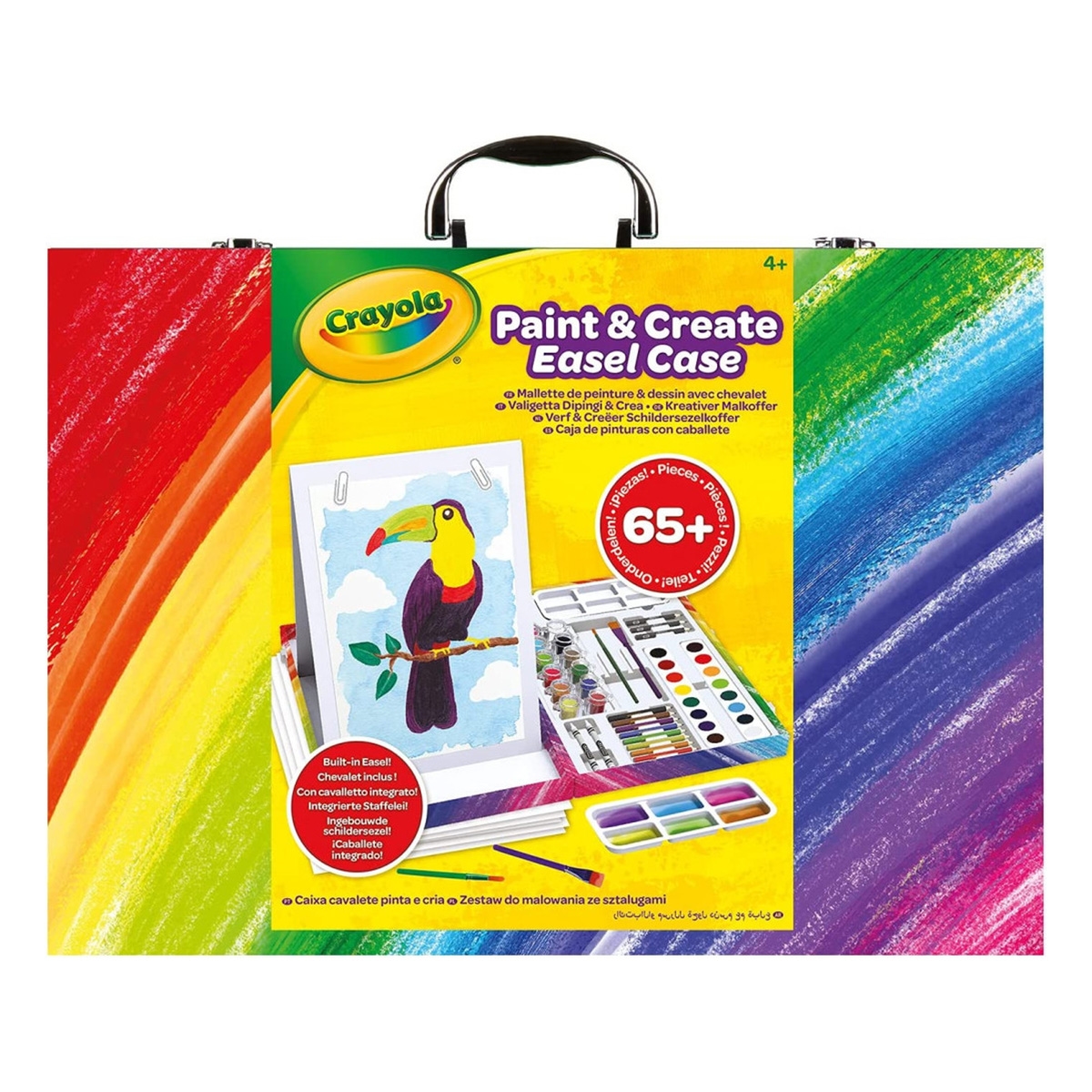 Crayola Paint & Create Easel Case Unisex, 3-4 Years
