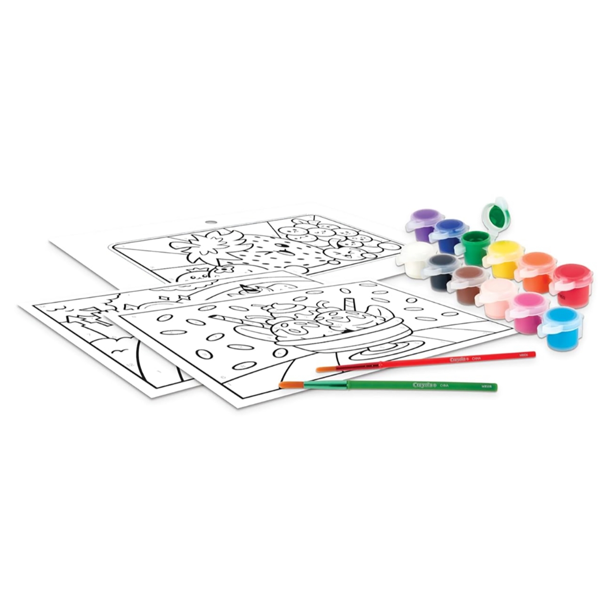 كريولا مجموعة الرسم بالأرقام للجنسين، 5-7 سنوات