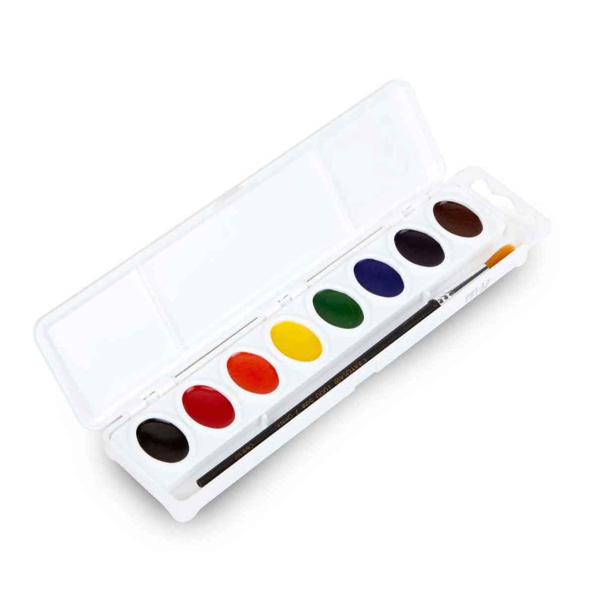 كرايولا مجموعة أقلام مسكة راحة اليد وأقلام شمعية غير سامة مع ألوان مائية وكتاب تلوين مجموعة، للجنسين، 3-4 سنوات