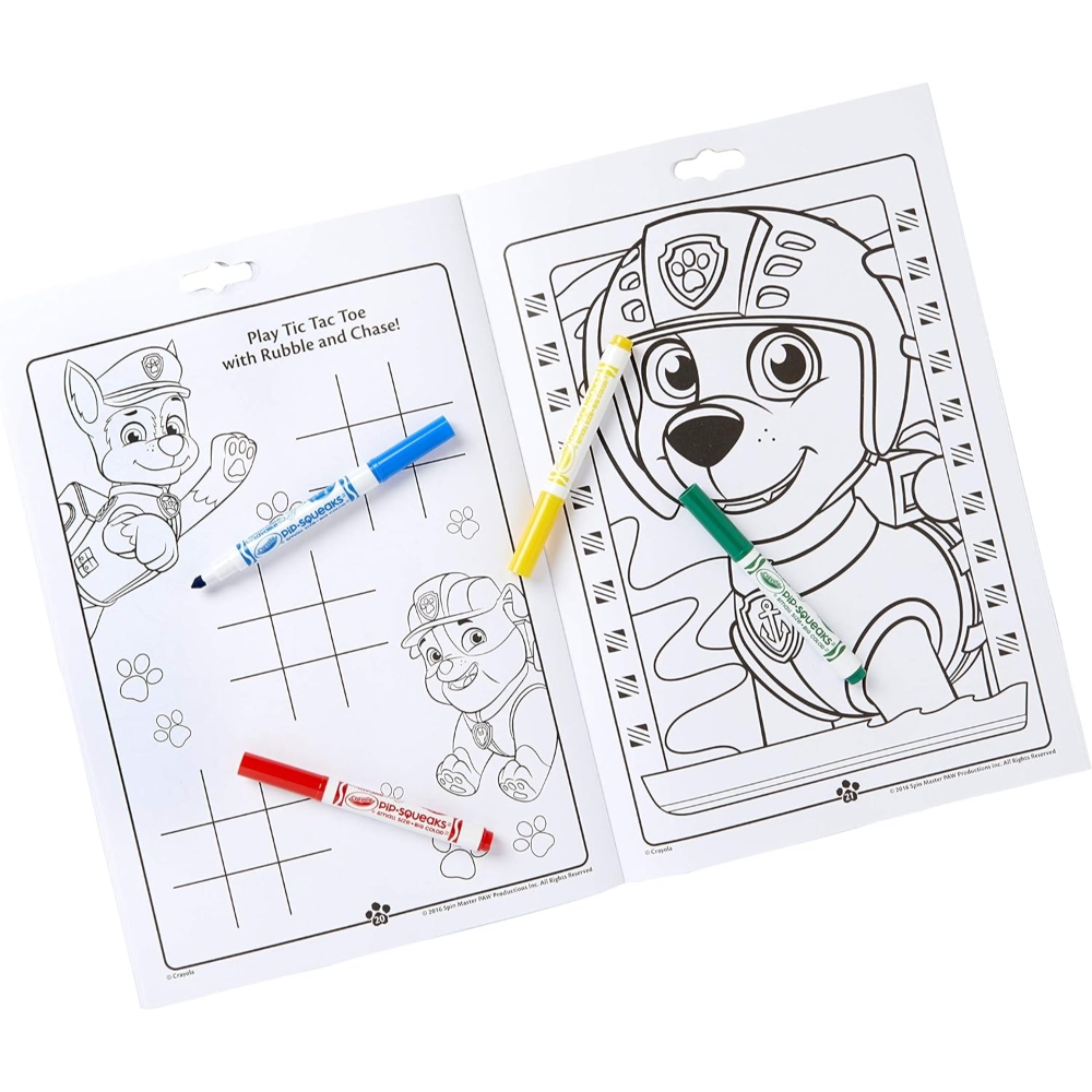 كريولا مجموعة تلوين وأنشطة باو باترول للجنسين، 3-4 سنوات