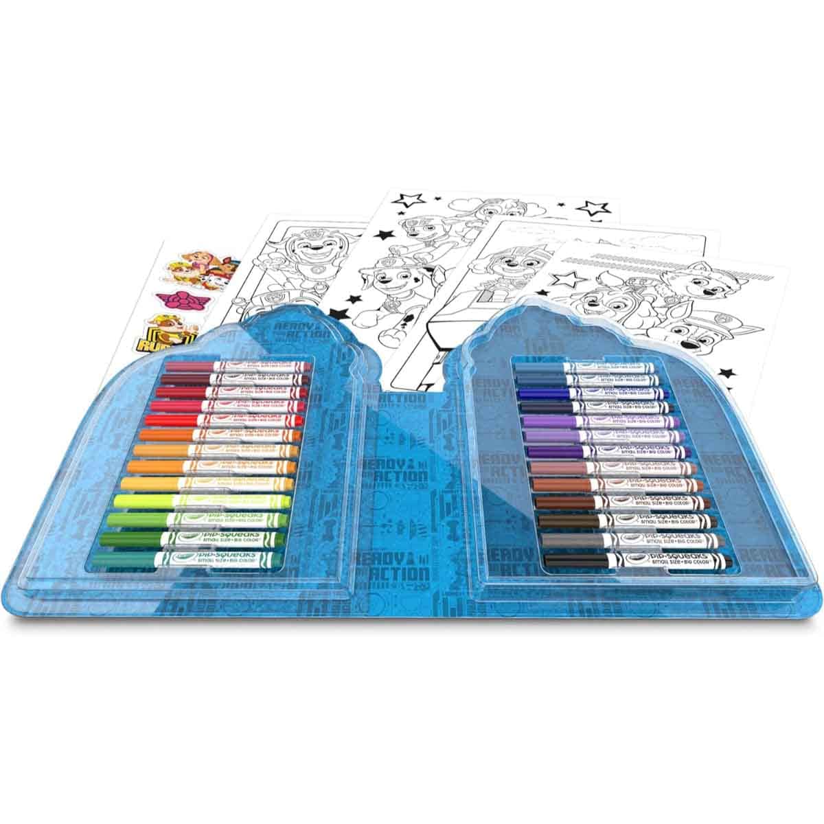 Crayola Paw Patrol Sticker & Colouring Set Unisex, 5-7 Years