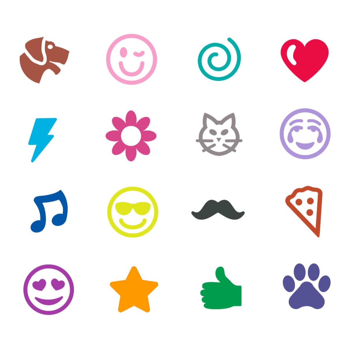 كرايولا بيب سويكس ماركرز طابع إيموجي للجنسين، 3-4 سنوات، مجموعة من 16