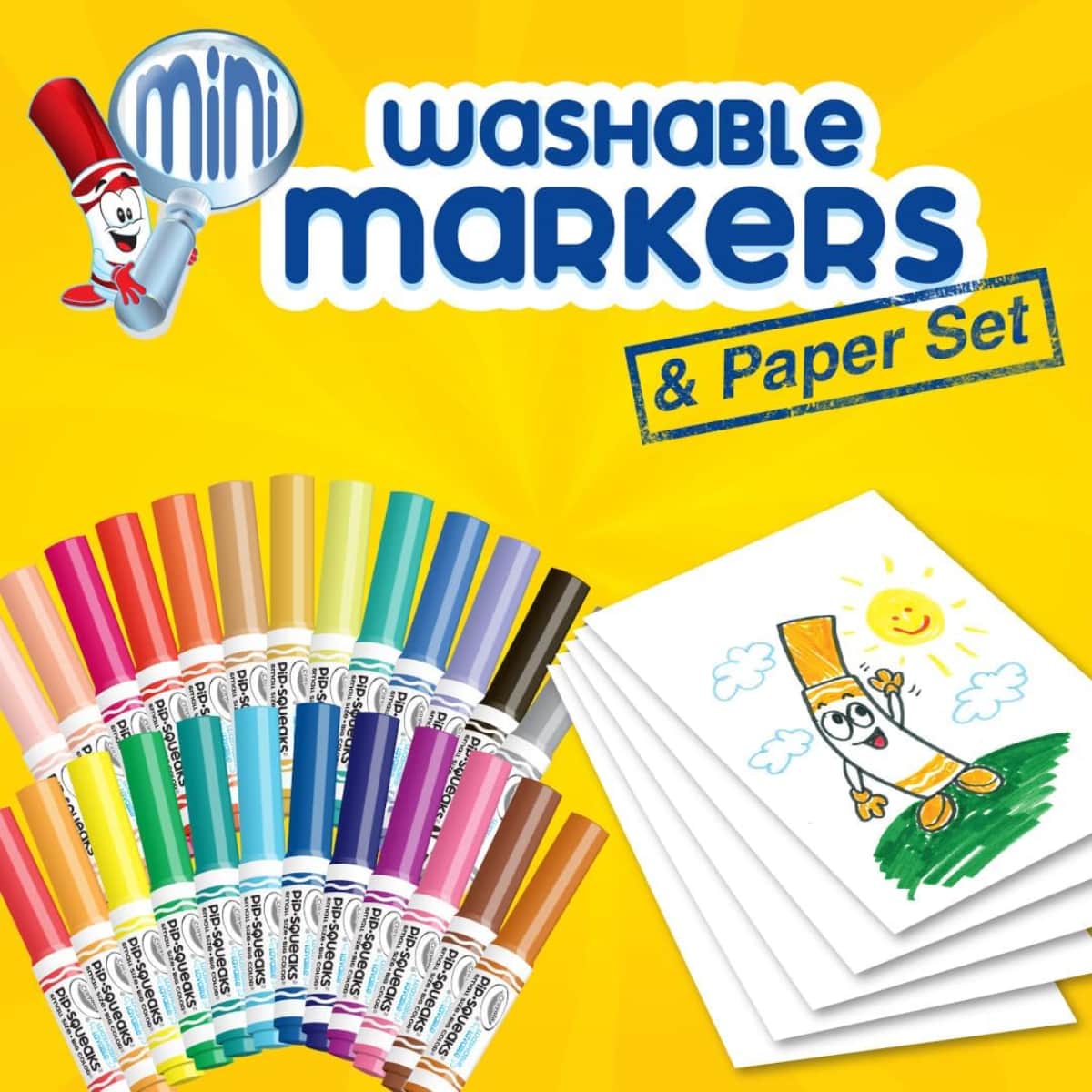 Crayola Pip-Squeaks & Paper Drawing Set Unisex, 5-7 Years