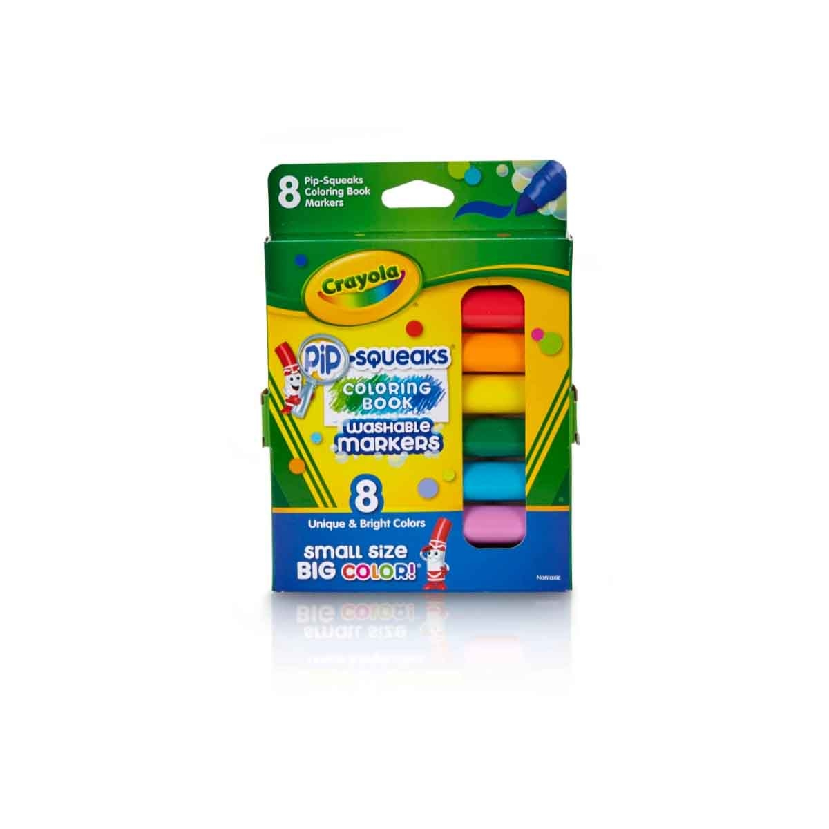 Crayola Pip Squeaks Washable Markers & Paint Brush Bundle Pack Unisex, 3-4 Years