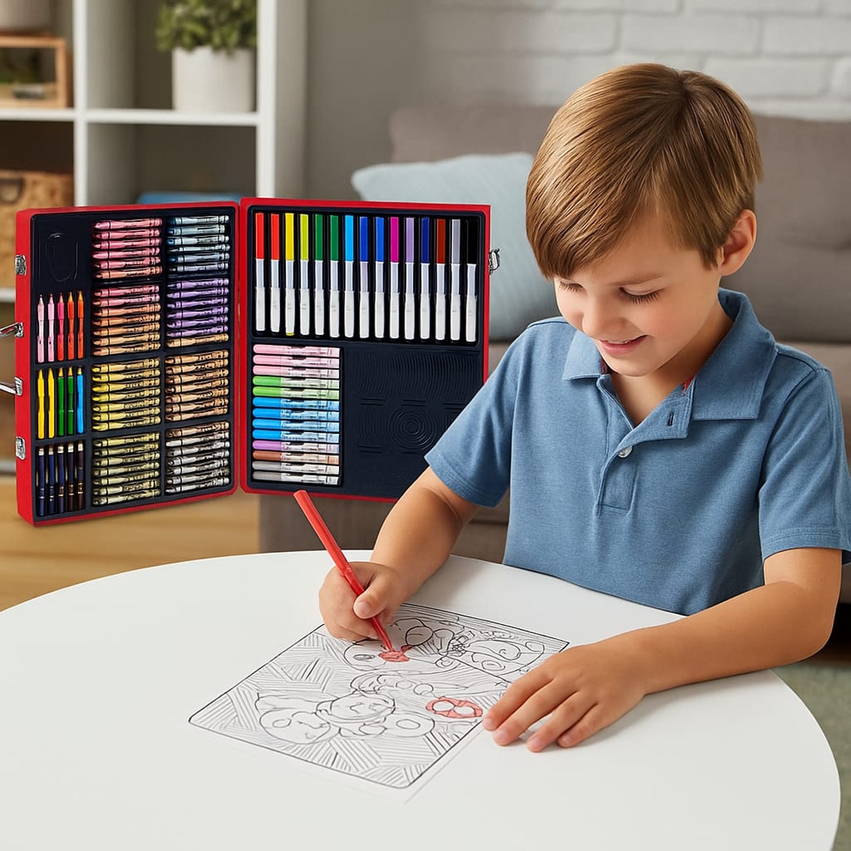 Crayola Pokemon Artist Briefcase Unisex, 3-4 Years