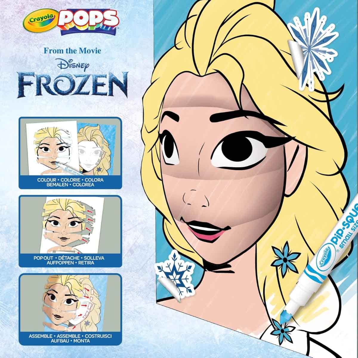 Crayola POPS Disney Frozen 3D Activity Set Girls, 3-4 Years