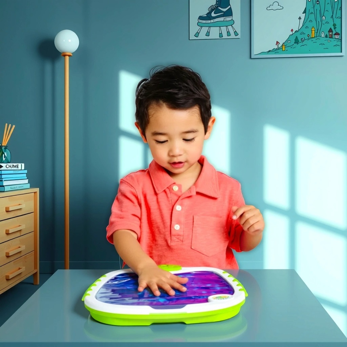 Crayola Reusable Touch Lights Tablet Unisex, 3-4 Years