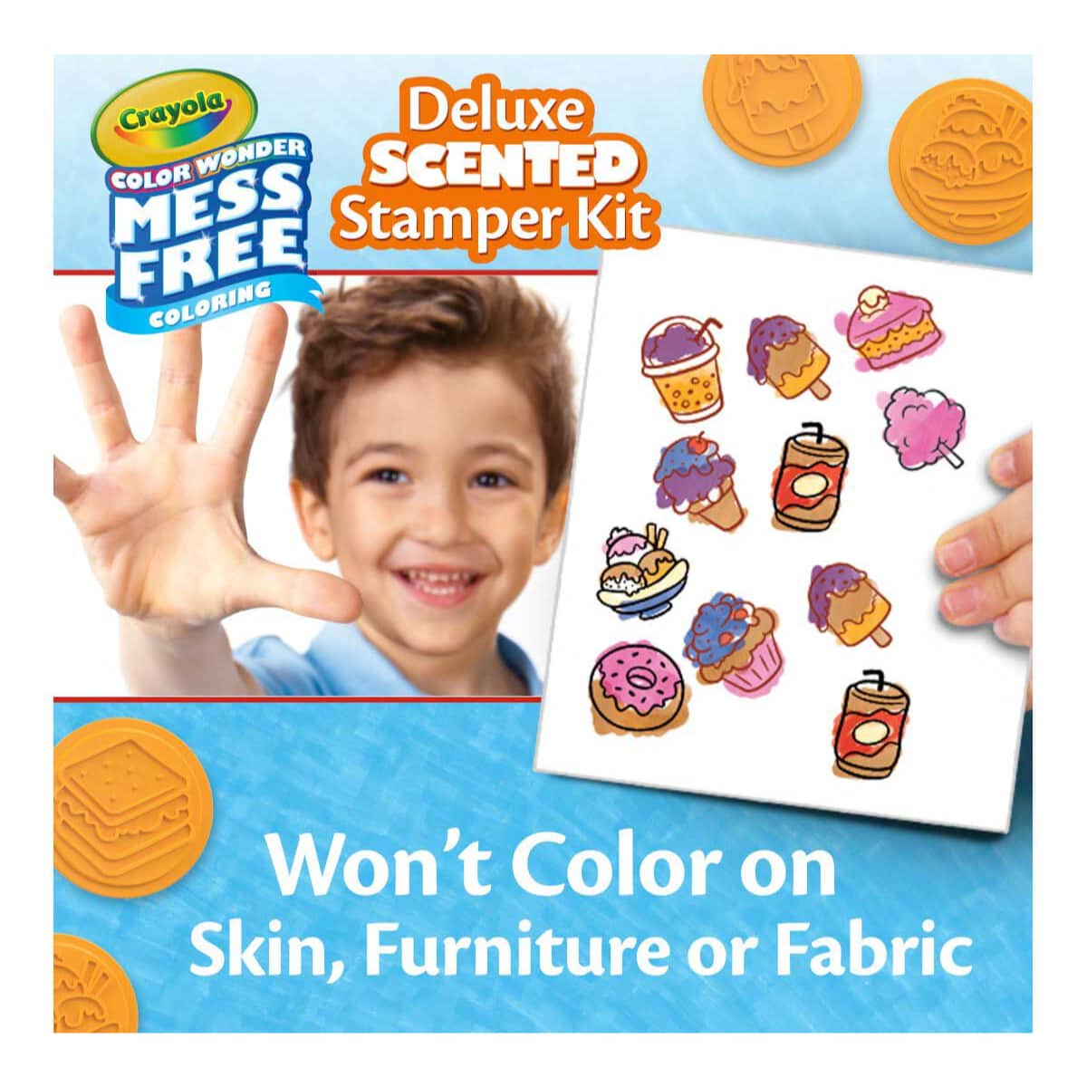 Crayola Scented Stamper Kit Unisex, 3-4 Years