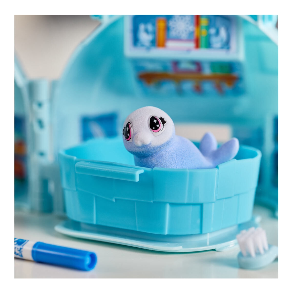 Crayola Scribble Scrubbie Pets Arctic Igloo Playset Unisex, 3-4 Years
