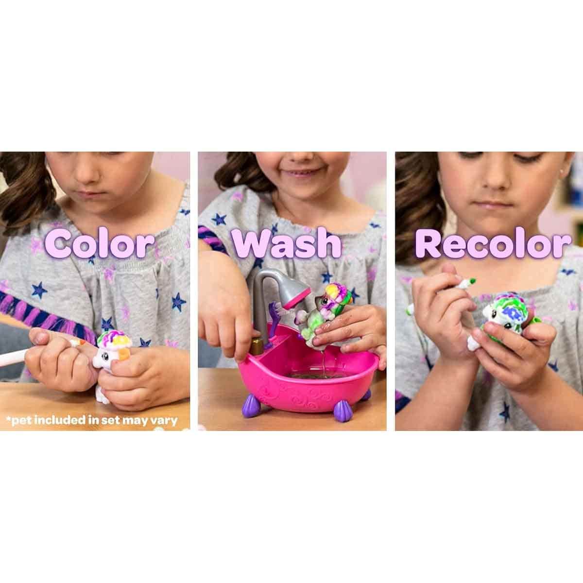 Crayola Scribble Scrubbie Pets - Dog & Cat Playset Unisex, 3-4 Years