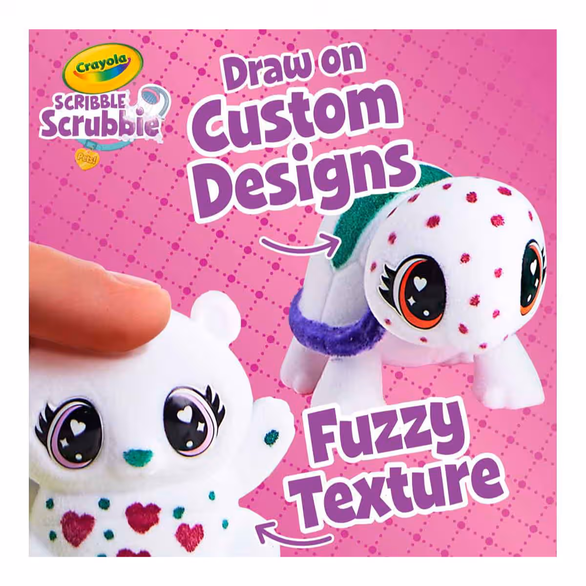 Crayola Scribble Scrubbie Pets Mega Tub Set Unisex, 3-4 Years