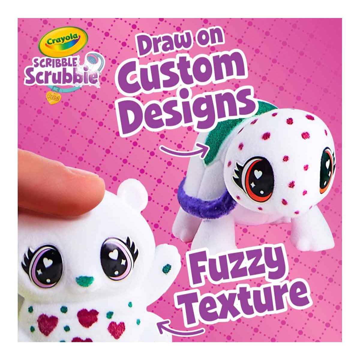 Crayola Scribble Scrubbie Pets Mega Tub Set Unisex, 3-4 Years