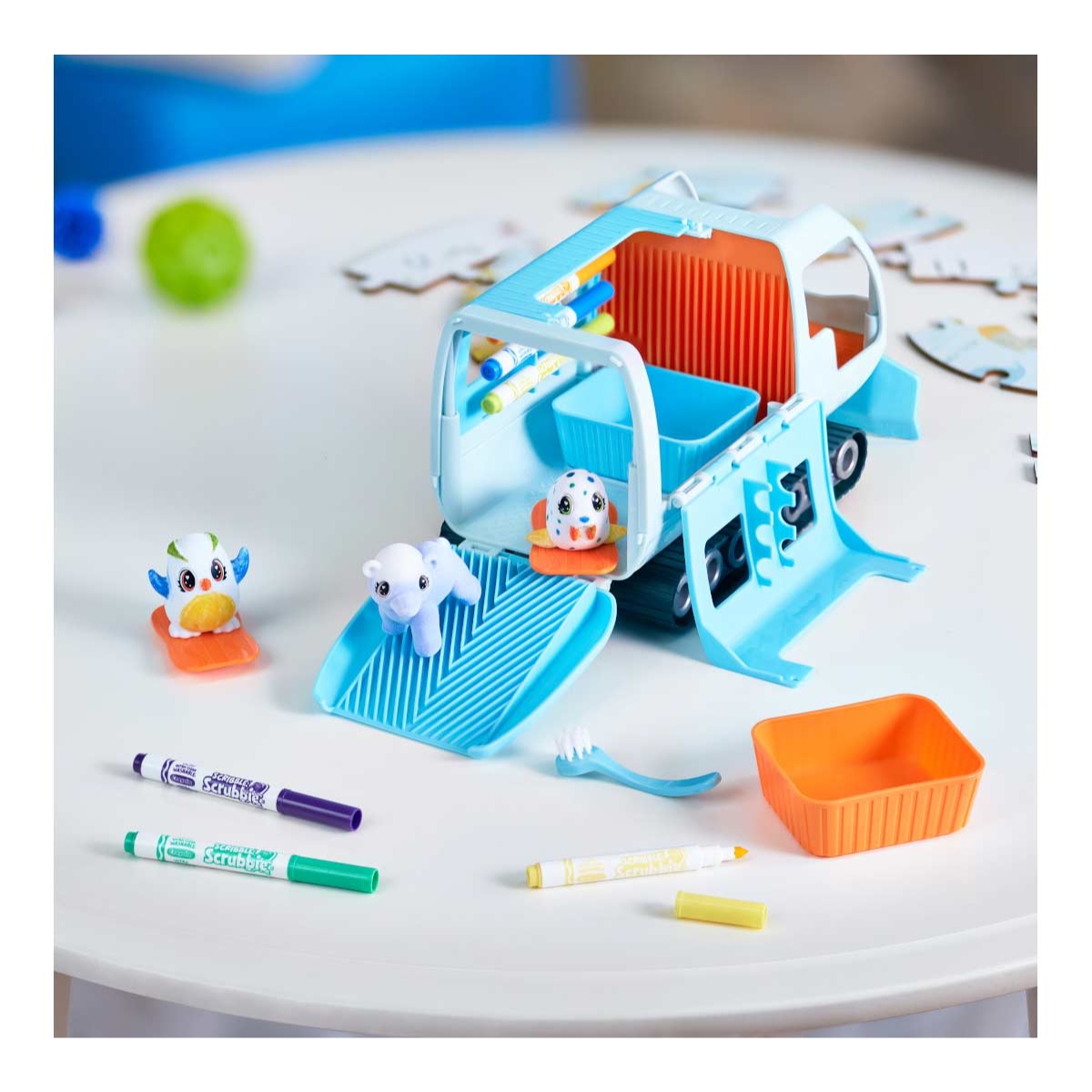 Crayola Scribble Scrubbie Snow Explorer Playset Unisex, 3-4 Years