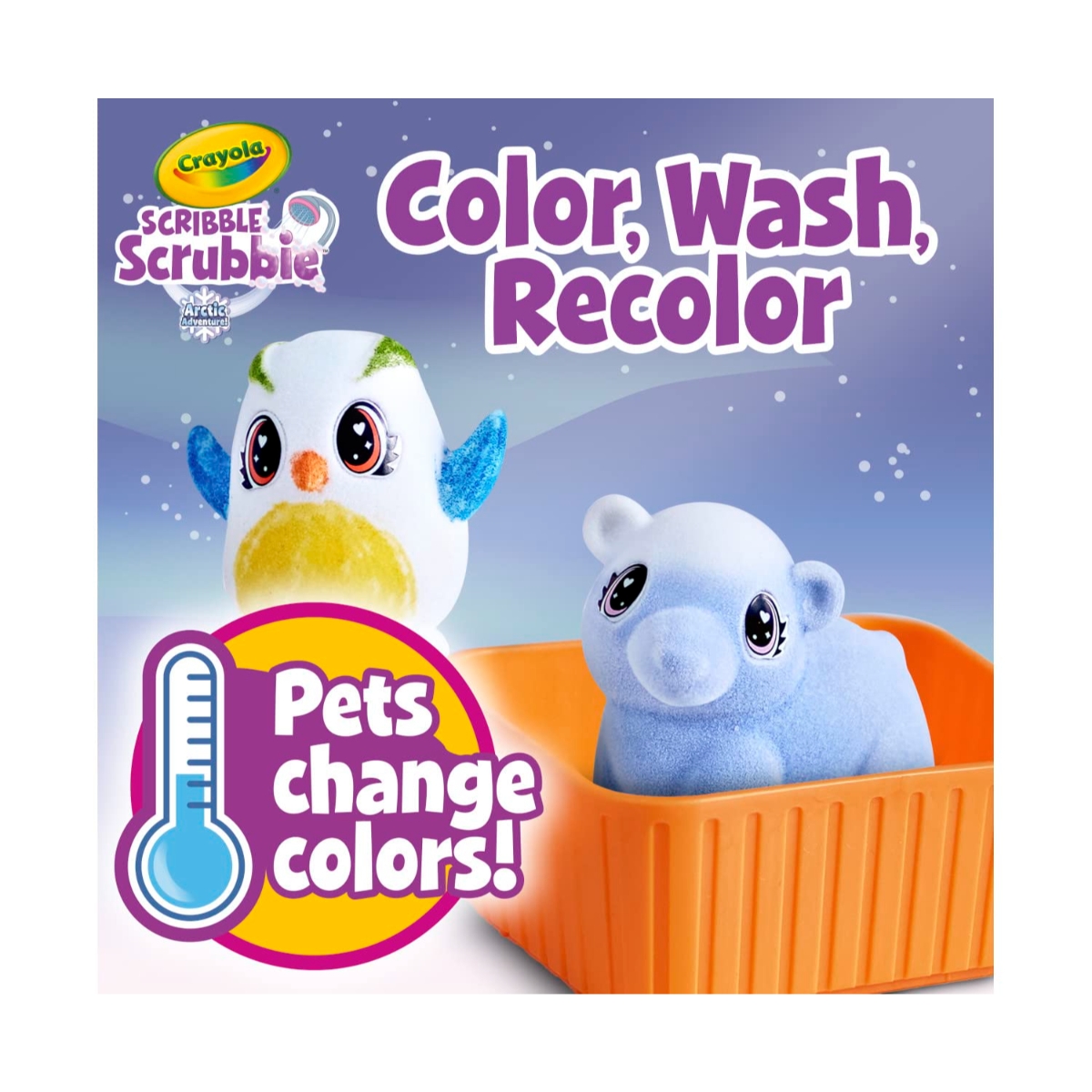Crayola Scribble Scrubbie Snow Explorer Playset Unisex, 3-4 Years