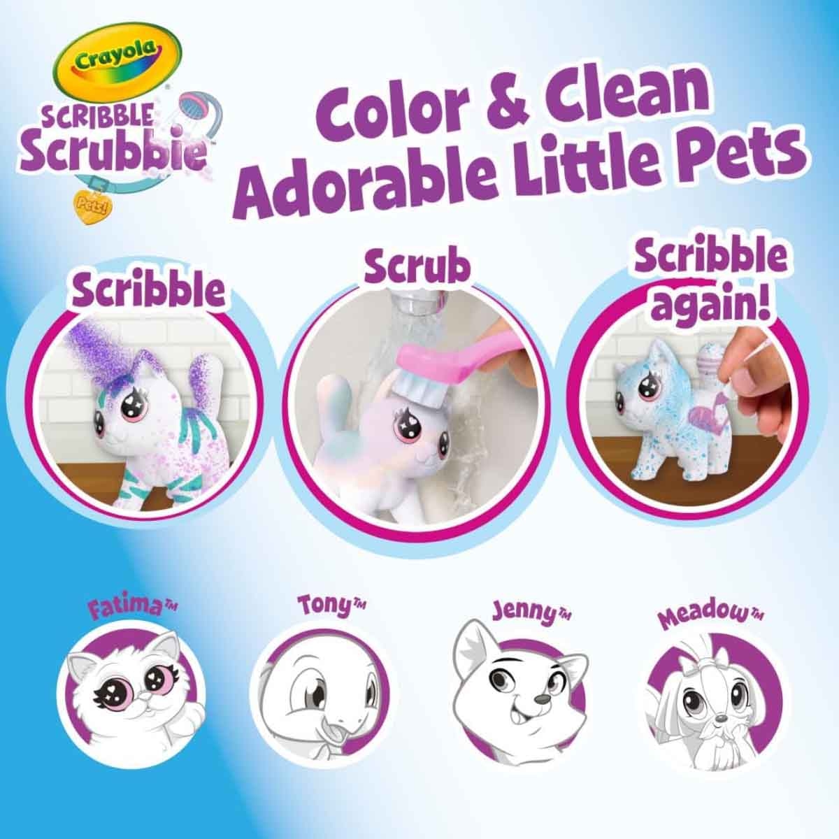 Crayola Scribble Scrubbie Spray Boutique Playset Unisex, 3-4 Years