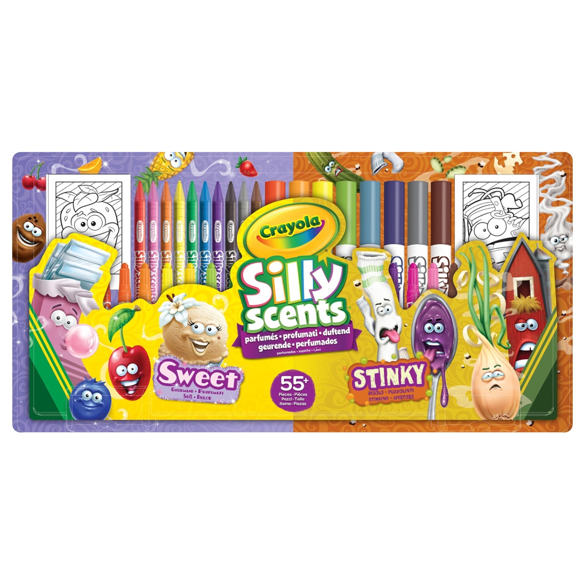 Crayola Silly & Stinky Scents Activity Kit Unisex, 3-4 Years