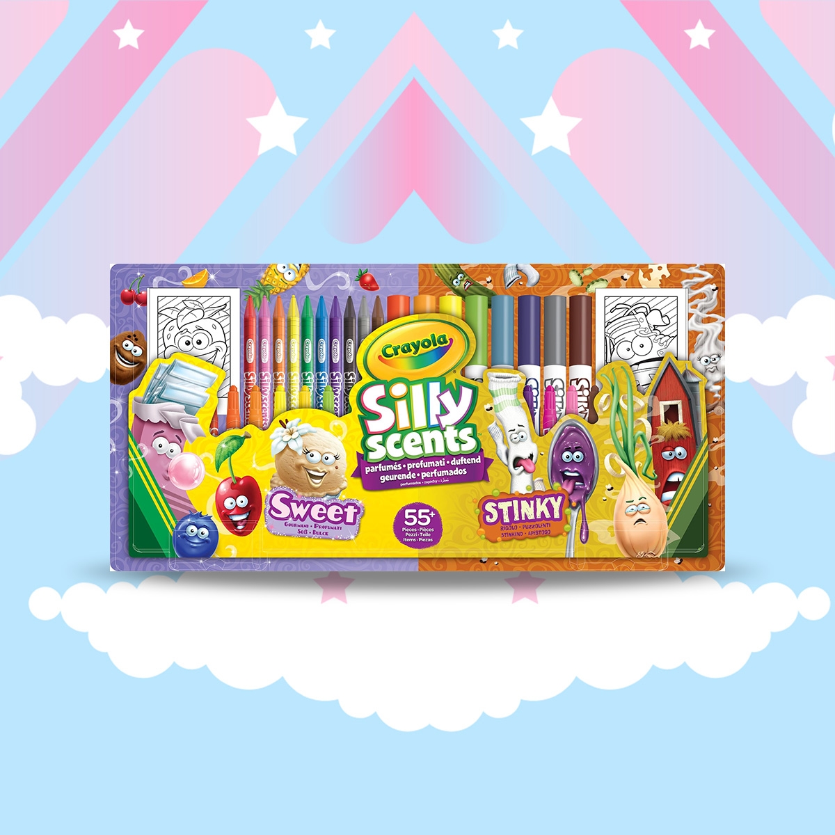 Crayola Silly & Stinky Scents Activity Kit Unisex, 3-4 Years