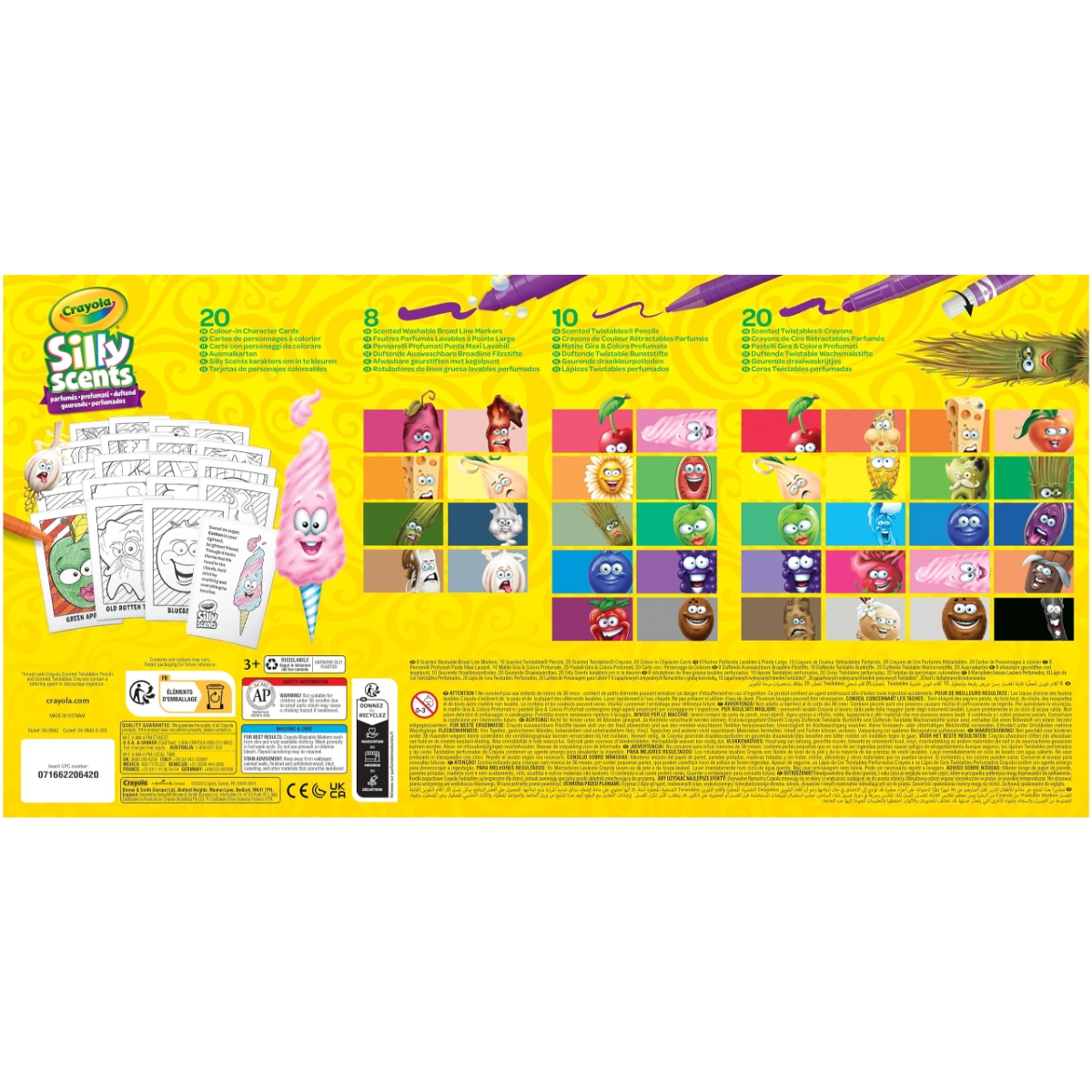 Crayola Silly & Stinky Scents Activity Kit Unisex, 3-4 Years
