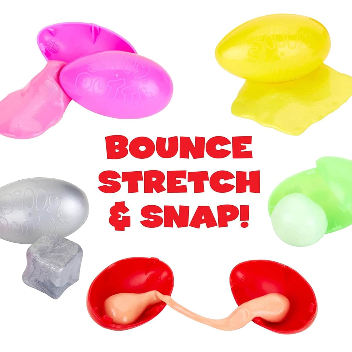 Crayola Silly Putty Party Pack Unisex, 5-7 Years, Pack of 5