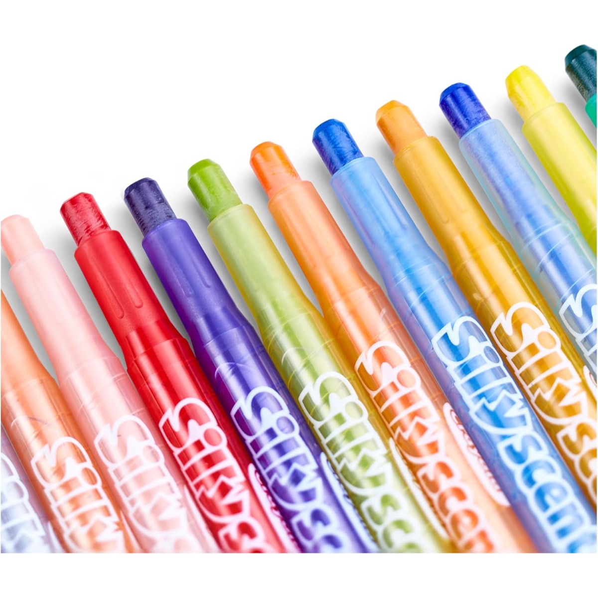 Crayola Silly Scents Smash Ups Mini Twistables Scented Crayons Unisex, 3-4 Years, Pack of 24