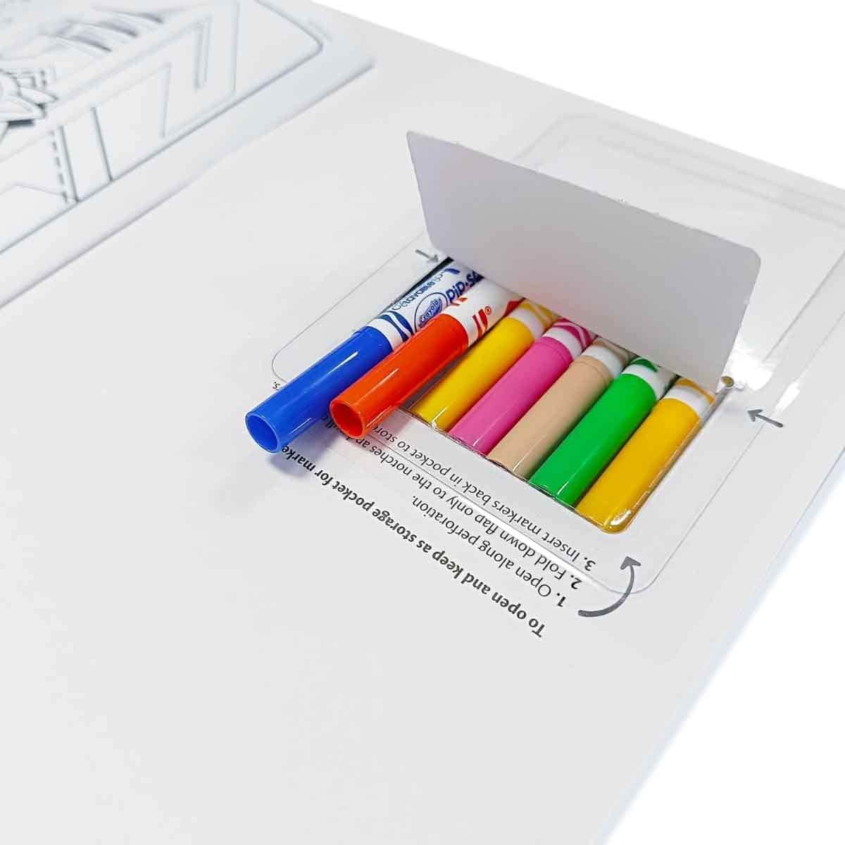 Crayola Sonic Coloring & Activity Set Unisex, 3-4 Years