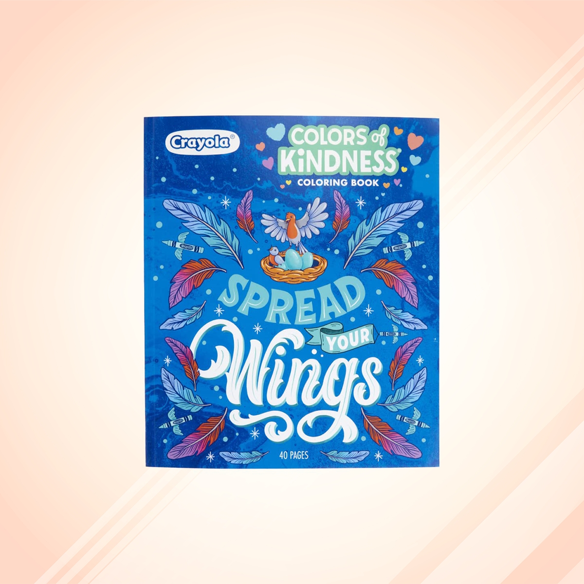 Crayola Spread Your Wings Colouring Book Unisex, 3-4 Years