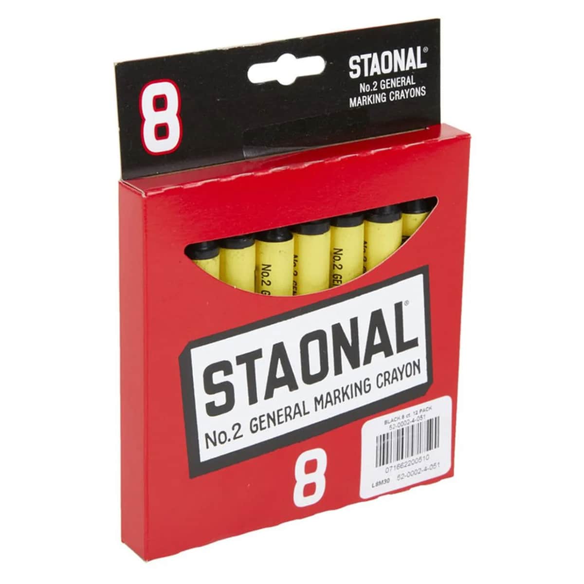Crayola CRA5200025051 Staonal Black Marking Crayons Unisex, 5-7 Years, Pack of 8