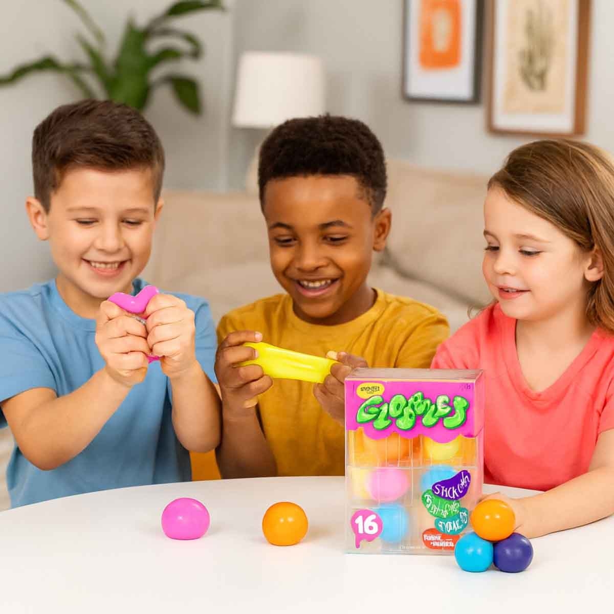 كرايولا جلوبلز ستيك سكويش اند ستريتش، للجنسين، 5-7 سنوات، مجموعة 16