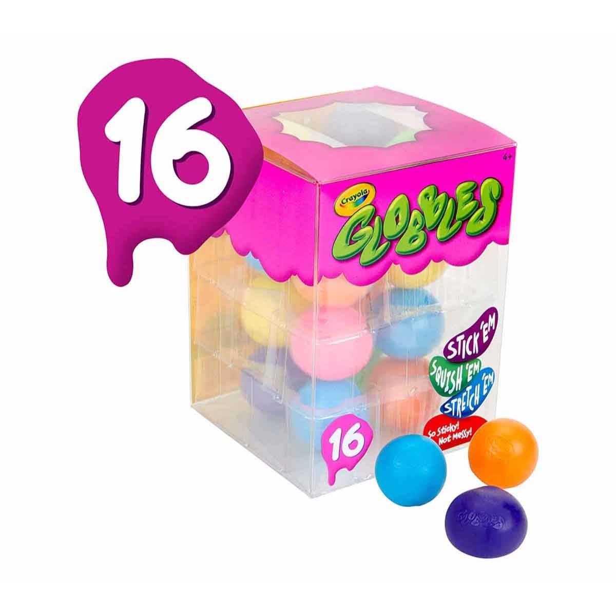 كرايولا جلوبلز ستيك سكويش اند ستريتش، للجنسين، 5-7 سنوات، مجموعة 16