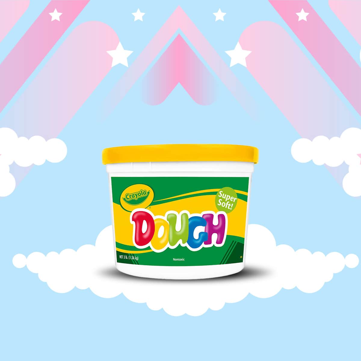 Crayola Super Soft Dough Unisex, 3-4 Years