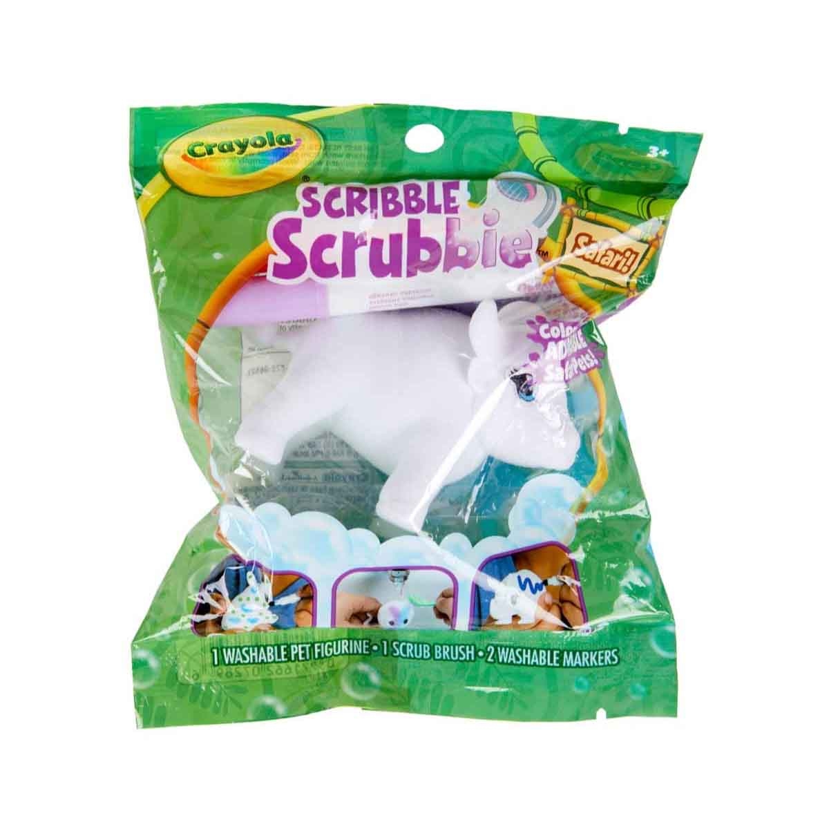 Crayola Twistables Scented Crayons with Coloured Pencils & Assorted Scribble Scrubbie Bundle Pack Unisex, 5-7 Years