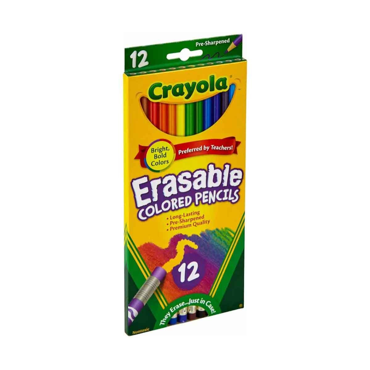 Crayola Twistables Scented Crayons with Coloured Pencils & Assorted Scribble Scrubbie Bundle Pack Unisex, 5-7 Years