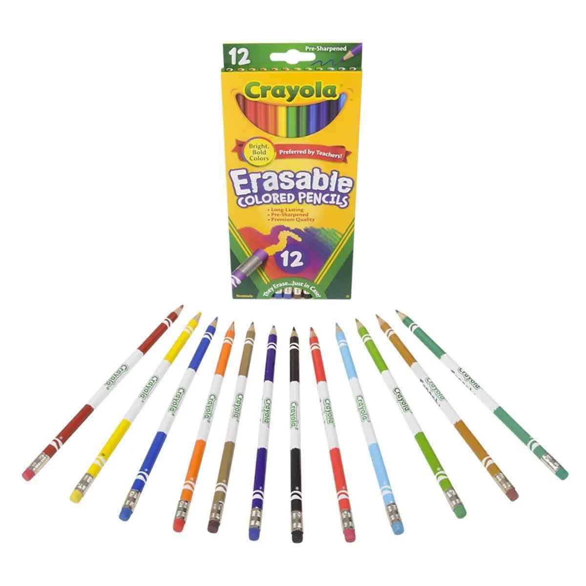 Crayola Twistables Scented Crayons with Coloured Pencils & Assorted Scribble Scrubbie Bundle Pack Unisex, 5-7 Years