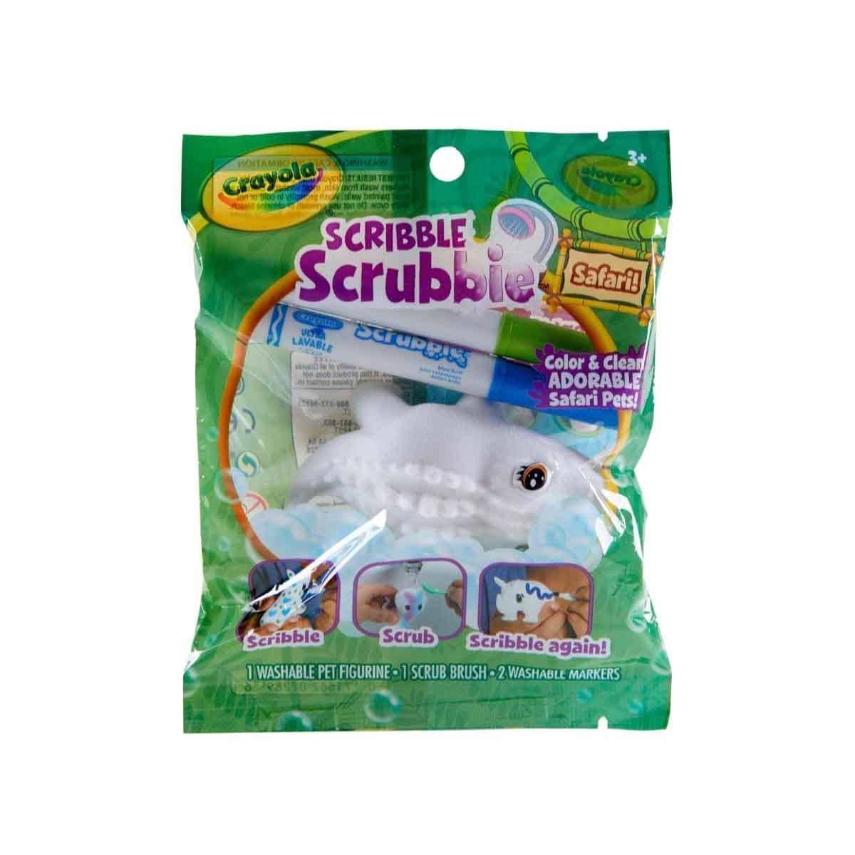 Crayola Twistables Scented Crayons with Coloured Pencils & Assorted Scribble Scrubbie Bundle Pack Unisex, 5-7 Years