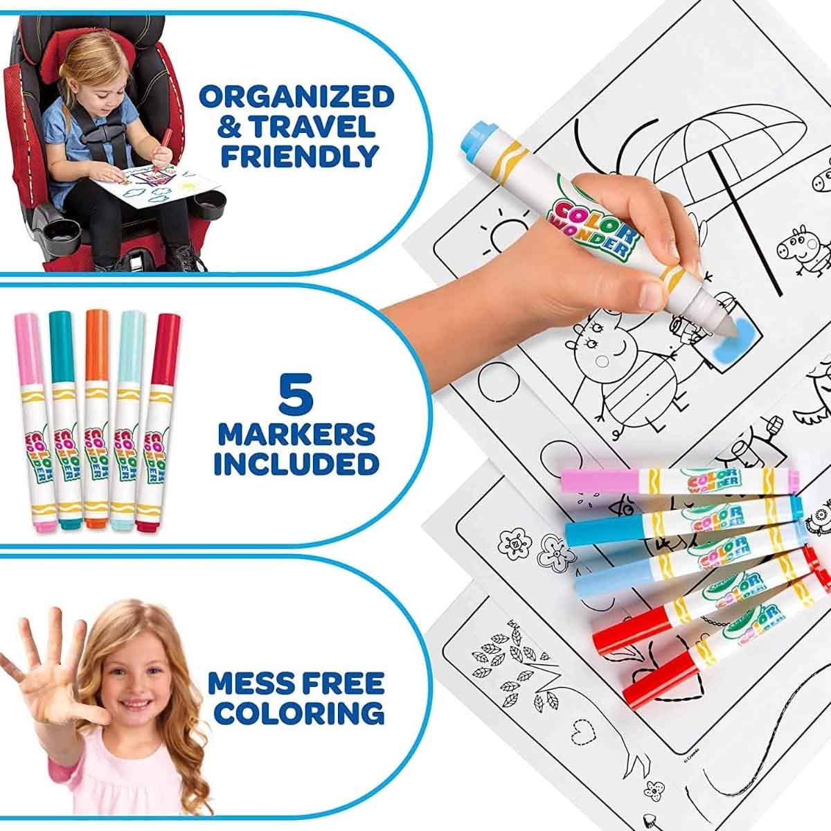 Crayola Ultimate & Dry Erase Crayons with Watercolours Mixing Set & Coloring Book Bundle Pack Unisex, 3-4 Years
