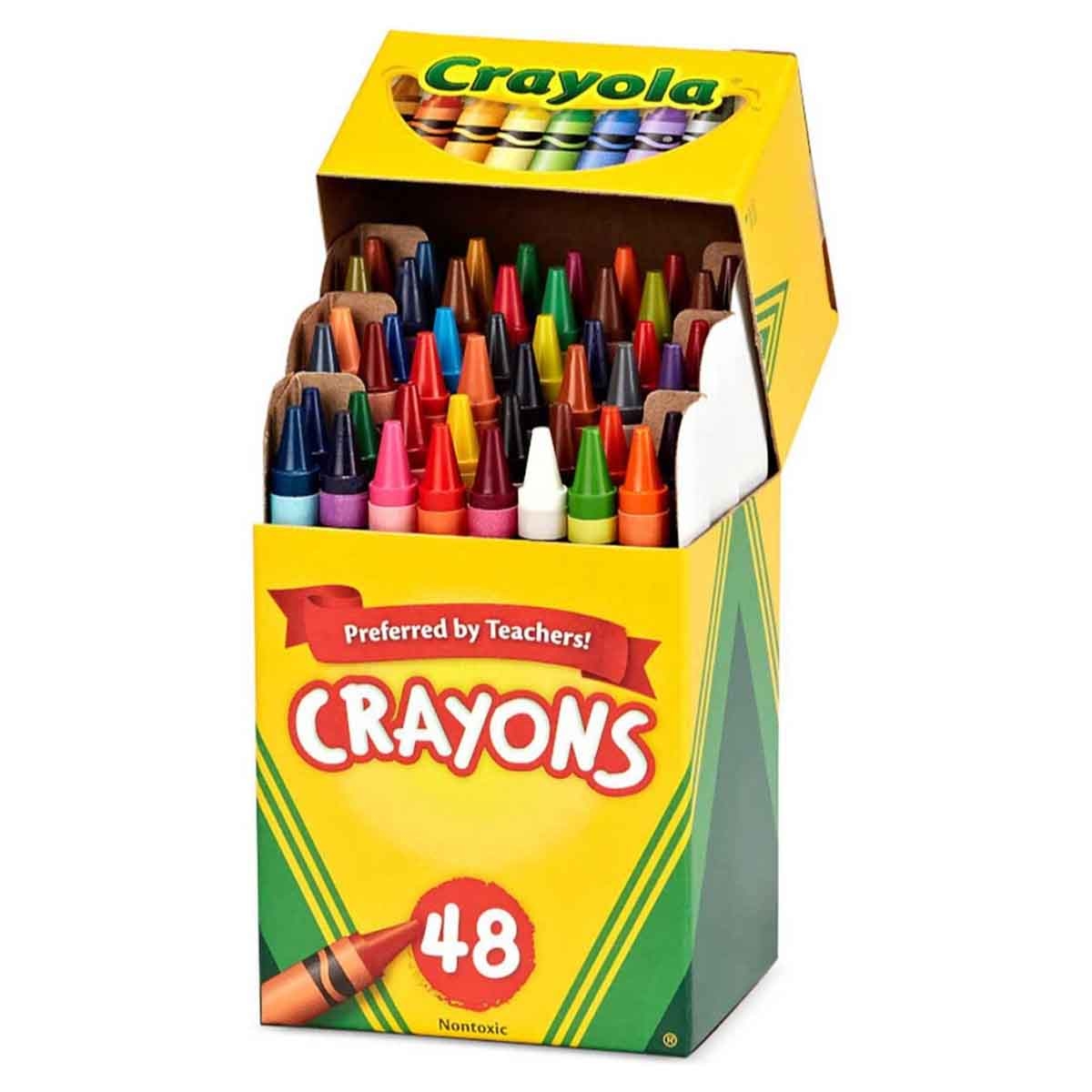 Crayola Ultra-Clean & Non-Toxic Crayons with Coloring & Activity Set Bundle Pack Unisex, 3-4 Years