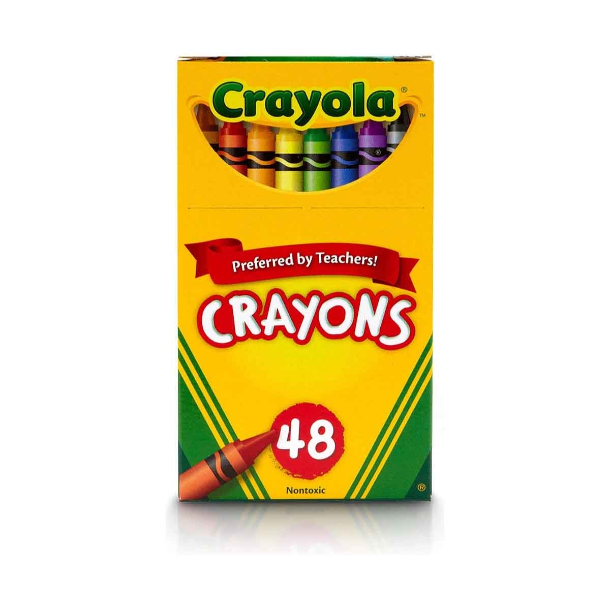 Crayola Ultra-Clean & Non-Toxic Crayons with Coloring & Activity Set Bundle Pack Unisex, 3-4 Years