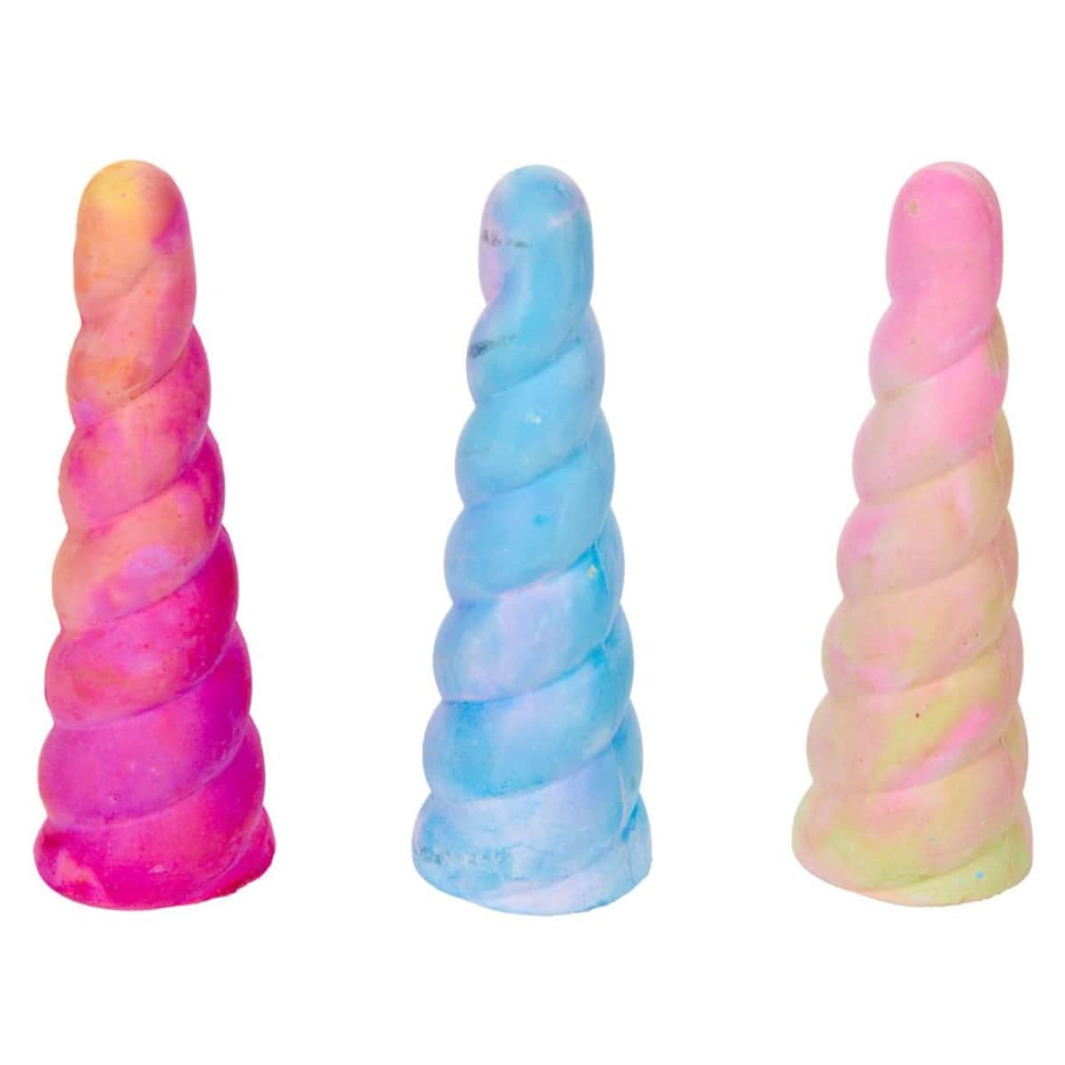 Crayola Unicorn Horn Chalk Unisex, 5-7 Years, Pack of 3