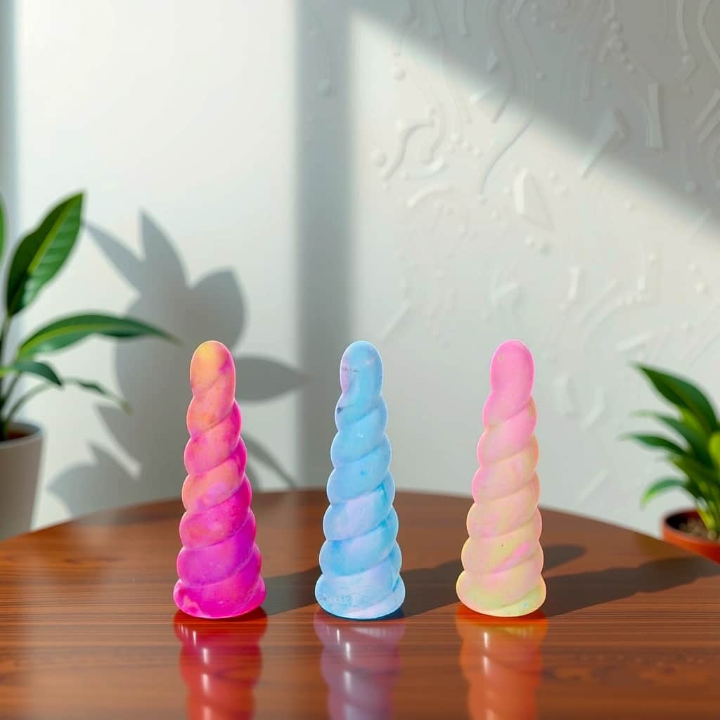 Crayola Unicorn Horn Chalk Unisex, 5-7 Years, Pack of 3