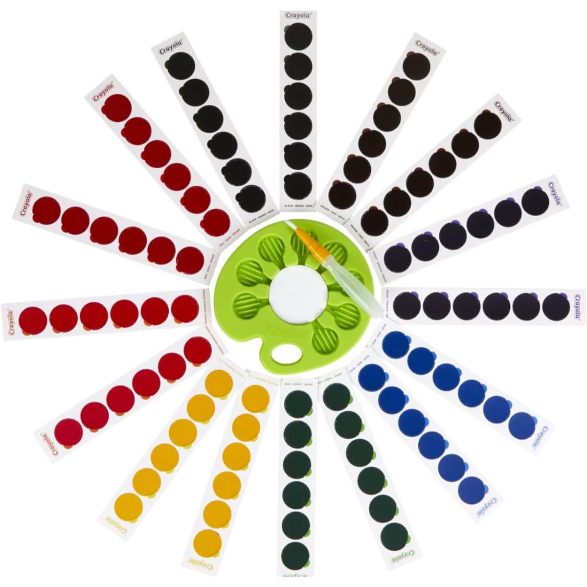 Crayola Washable Pop & Paint Watercolour Palette Unisex, 5-7 Years