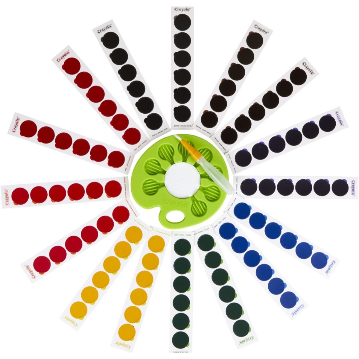 Crayola Washable Pop & Paint Watercolour Palette Unisex, 5-7 Years