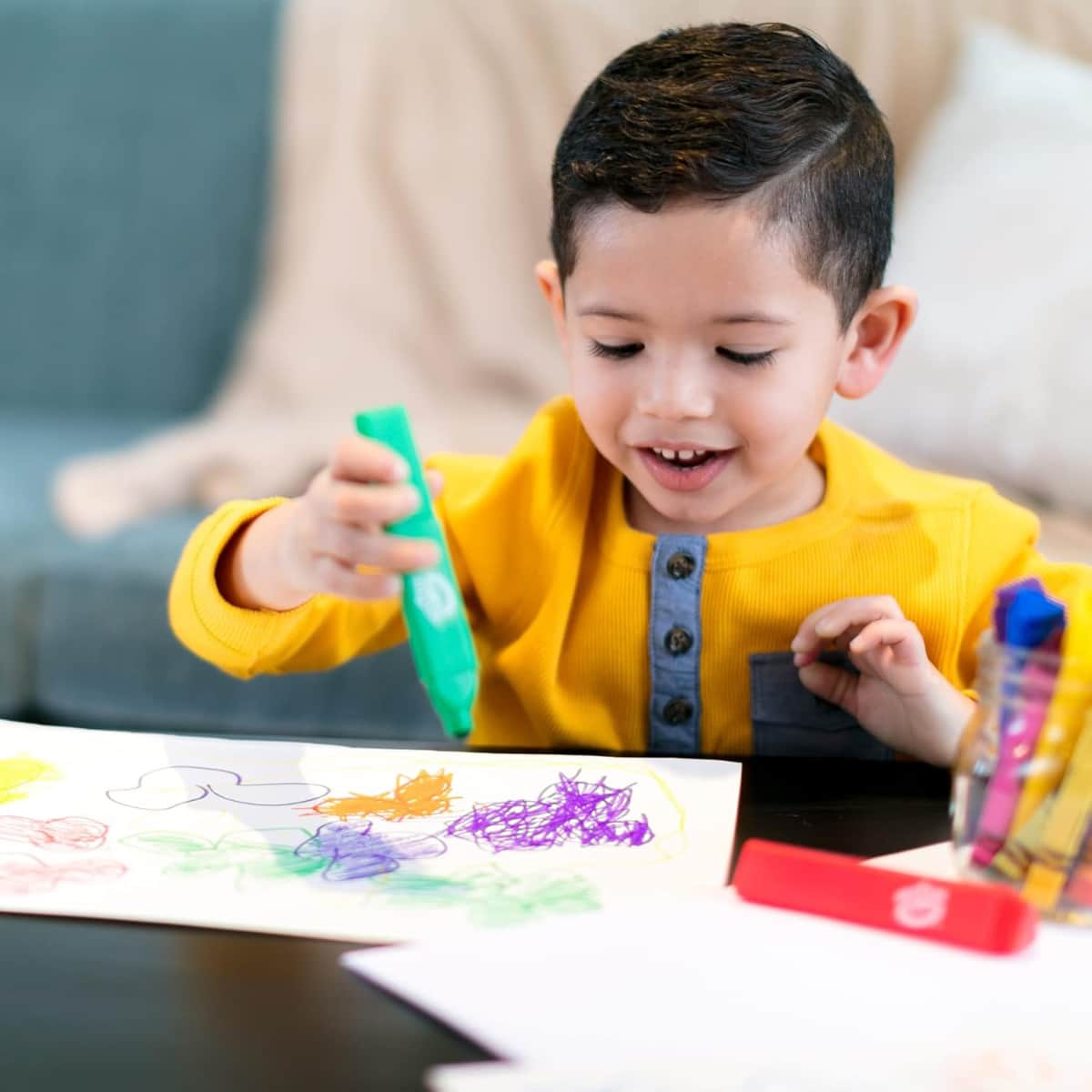 Crayola CRA8113860001 Washable Tripod Grip Markers Unisex, 3-4 Years, Pack of 8
